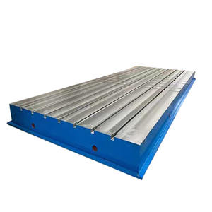 Plate-forme en fonte de haute qualité T fentes plaque de lit de Surface en fonte plate-forme de test de moteur plate-forme de test en fonte 1-3 niveauPrécision - Product Image 1