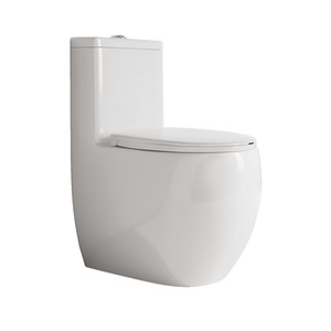 WC à siphon, couvercle intelligent ordinaire, chauffage, glaçure complète, anti-blocage, anti-odeur, montage au sol, moderne et simple - Product Image 1