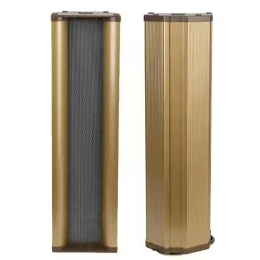 Golden Color All Weather Professional Stadium Concert Sound System 12W/20W  Remote Passive Wall Outdoor Horn Pa Speaker