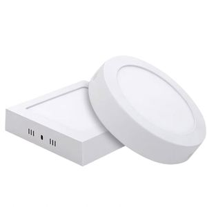 Plafonnier LED Moderne 6W 12W 24W 18W, Panneau Lumineux en Aluminium Ultra-Mince Sans Cadre, Lampes encastrées en PC, Montage en Surface, IP65 pour Utilisation Intérieure - Product Image 4