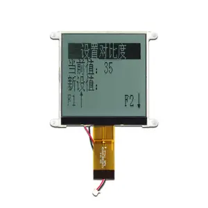 Petit ROUAGE LCD Affichage 160*160 Résolution uc1698 conducteur 30 broches ÉCRAN LCD avec Rétro-Éclairage