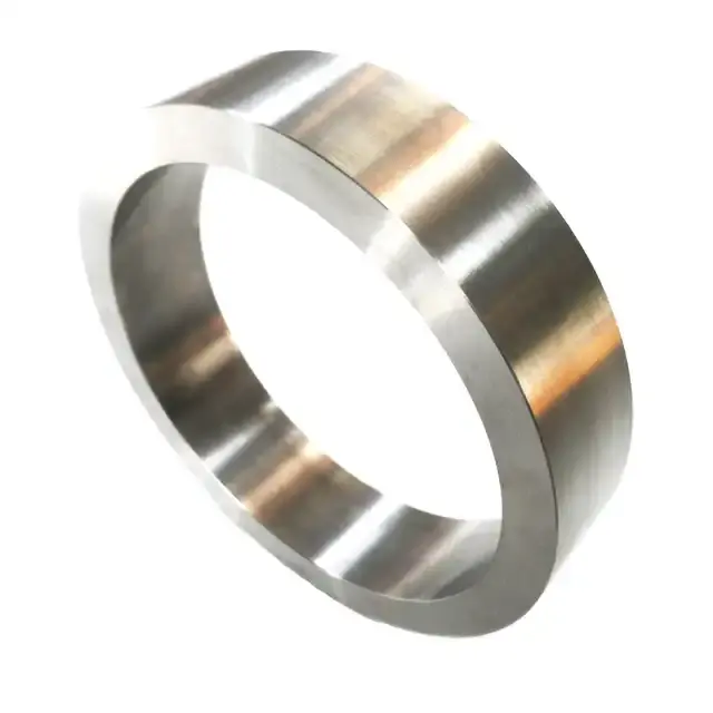 Titan magnet ring ASTM B381 Gr7 TiPd Titan legierung geschmiedeter Ring