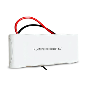 Paquete de Baterías <span class=keywords><strong>NICD</strong></span> SC 3000MAH <span class=keywords><strong>6V</strong></span>, Baterías de Níquel Cadmio <span class=keywords><strong>NICD</strong></span> para Sistemas de Iluminación de Emergencia - Product Image 1