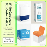 Boîte pliante en papier kraft recyclable sur mesure pour crème pour les yeux et emballage cadeau de soins de la peau, options de gaufrage et de pelliculage brillant