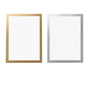 Cadre et support d'affichage portables en PVC imperméable, magnétiques et autocollants, pour cadeaux et produits d'épicerie - Product Image 1