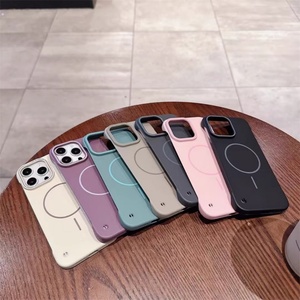 เคสโทรศัพท์แม่เหล็กแบบไร้ขอบสำหรับ iPhone 16 15 14 13 12 Pro Max Plus รองรับการชาร์จไร้สาย ป้องกันแรงกระแทก ดีไซน์บางเฉียบ - Product Image 2