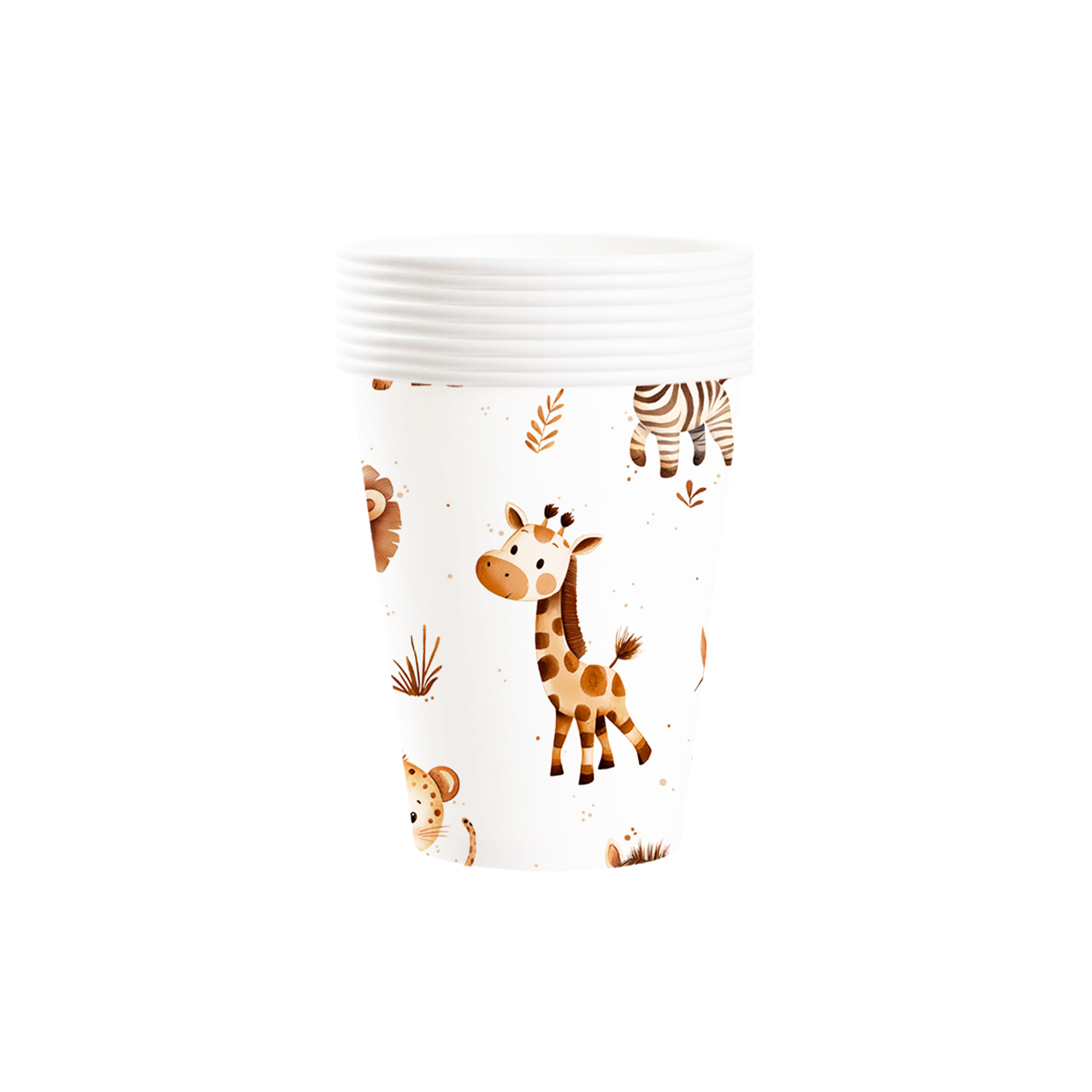 Vaso de papel de 9oz*8 unidades