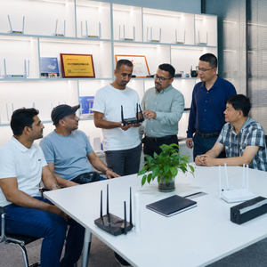 เราเตอร์ไร้สาย AC1200 Dual Band WiFi5 2.4G 5G พร้อมพอร์ต Gigabit WAN 1 ช่อง และพอร์ต Gigabit LAN 3 ช่อง ความเร็วสูง สำหรับอินเทอร์เน็ตบ้าน ขายดี - Product Image 2