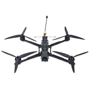 โดรนแข่ง FPV ขนาด 10 นิ้ว 4.9G 1.6W ระบบส่งสัญญาณ รับน้ำหนักได้ 3 กก. ระยะบิน 8 กม. สีดำ สำหรับเยาวชน - Product Image 2