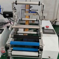 Machine d'étiquetage semi-automatique professionnelle pour bouteilles en verre et en plastique