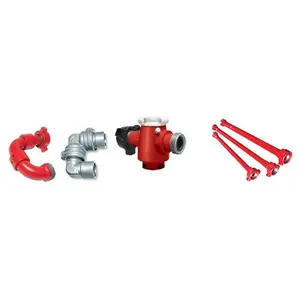 API6A Absperr ventil 2 "Abb. männliche und weibliche Halb anschluss enden H2S-Service WP5000PSI