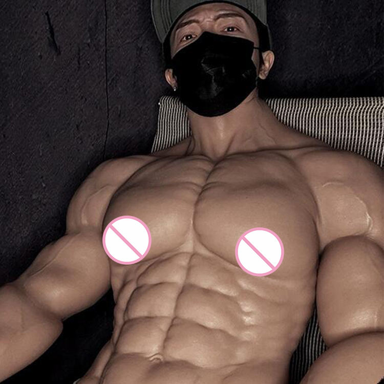 Smart Inflatable Doll Female Brawny Gay Man Emulator Automatic in and out Anal Sex with Hair Gay Boyfriend