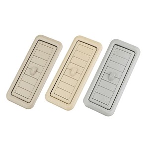 Couverture de ventilation à lamelles 62985-60020 pour Toyota Prado Land Cruiser, fixation par clip, plastique PC - Product Image 3