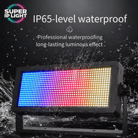 Projecteur stroboscopique LED IP65 222W (puissance stroboscopique nominale 500W) RGB CW 2300~9000K DMX512 pour scène extérieure
