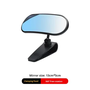 <b>Car</b> Rear Seat Child Observation Side <b>Mirror</b> Wide-Angle Clip-On Large Curvature Visor Universal Fitment - Product Image 6
