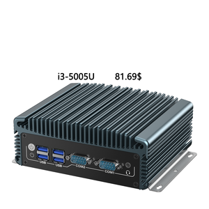Không Quạt Nhúng Hộp Với <span class=keywords><strong>Intel</strong></span> <span class=keywords><strong>I5</strong></span> I7 Bộ Vi Xử Lý Dual LAN HD VGA Đầu ra Nhiệt độ Rộng Thiết Kế Chắc Gồ Ghề Sử Dụng Công Nghiệp Mini PC - Product Image 1