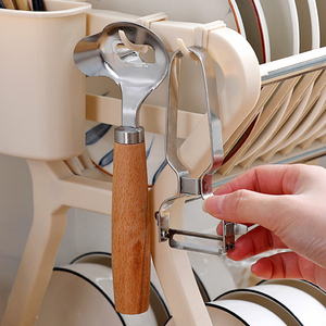 Organizador <span class=keywords><strong>de</strong></span> Cocina, Estantes <span class=keywords><strong>de</strong></span> Almacenamiento para Gabinete, Escurridor <span class=keywords><strong>de</strong></span> Platos Colgante <span class=keywords><strong>de</strong></span> Esquina, Soporte para Esponjas, Escurridor <span class=keywords><strong>de</strong></span> Plástico Vertical para Especias - Product Image 5