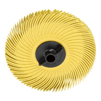 Disco Abrasivo de Cerdas Radiales de 3 Pulgadas de Alta Dureza de Grado Industrial para Trabajos en Metal, Preparación de Pintura y Pulido OEM