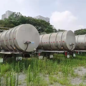 Professional Factory Manufacturing Body with Various Materials for Tractor Truck Available for Sale Oil tank Semi-trailer - Product Image 1