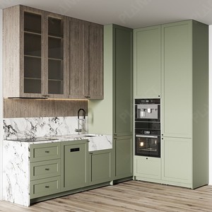 مطبخ الأثاث إكسسوارات الفقرة Muebles دي Cocina فندق Kitchenette للبيع دولاب المنظم شقة خزانة مطبخ حديث - Product Image 1