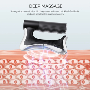 Cuchilla de Masaje Gua Sha Profesional, Masajeador Eléctrico con Calor, Microcorriente y Vibración para Aliviar el Dolor Muscular - Product Image 4