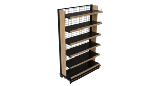 Estanterías de Acero Reforzado de Primera Calidad para Supermercados, Larga Vida Útil, Sistema de Estanterías Integrado para Tiendas - Product Image 6