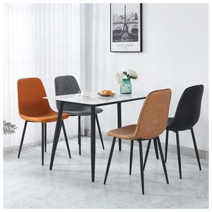 Vente en gros, offre spéciale, chaises de salle à manger en velours, mobilier moderne pour la maison, chaises en cuir PU pour café et restaurant - Product Image 4