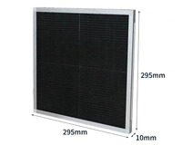 Filtro de aire primario para hospital con diseño gráfico Marco de aluminio Malla de nailon Material de acero inoxidable Capacidades de acero inoxidable