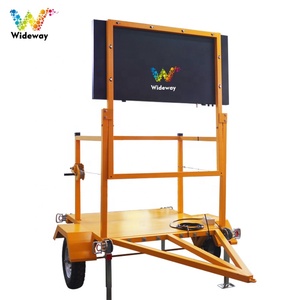 Yüksek parlaklık taşınabilir çıkarılabilir güneş bandı römork 25 ışık yol yapımı trafik işaretleri için LED ok pano - Product Image 5