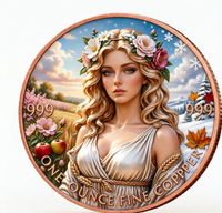 Pièce de collection en cuivre pur 1oz, motif animal 3D en relief, pièce de défi personnalisée Lion Éléphant Loup