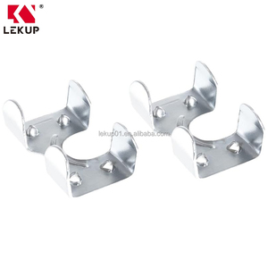 Clips métalliques personnalisés Raccords <span class=keywords><strong>de</strong></span> serrage pour corde à usage intensif Boucles à dégagement rapide Corde <span class=keywords><strong>de</strong></span> corde Double plaqué zinc Pinces pour corde - Product Image 2