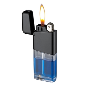 Encendedor <span class=keywords><strong>de</strong></span> Queroseno Retro <span class=keywords><strong>de</strong></span> Alta Calidad, Cámara <span class=keywords><strong>de</strong></span> Combustible Transparente, Rueda <span class=keywords><strong>de</strong></span> Encendido, Llama <span class=keywords><strong>de</strong></span> Moda, Regalo para Hombre - Product Image 2