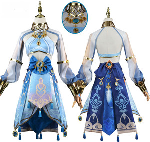 Disfraz <span class=keywords><strong>de</strong></span> <span class=keywords><strong>Cosplay</strong></span> <span class=keywords><strong>de</strong></span> <span class=keywords><strong>Nilou</strong></span> del Juego Genshin Impact, Disfraz <span class=keywords><strong>de</strong></span> <span class=keywords><strong>Nilou</strong></span> <span class=keywords><strong>de</strong></span> Genshin Impact - Product Image 1