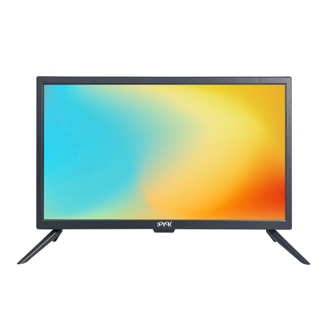 Best Selling Led Tv Double Glass 19 /22/24 Inch Good Quality square Panel with Sounds bar Led Backlight Lcd Mini Home Tv
