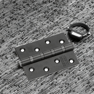 Bán Buôn Phong Cách Hiện Đại Chống Trộm Cửa An Ninh Khóa Thép Không Gỉ Bản Lề Bóng Mang Brass Bản Lề Sắt Cho Khách Sạn - Product Image 3