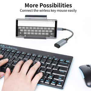 อะแดปเตอร์สายต่อขยาย USB Type-C เป็น USB 3.0 ตัวเรือนโลหะผสมอะลูมิเนียม สำหรับโทรศัพท์มือถือ คอมพิวเตอร์ โน้ตบุ๊ก แล็ปท็อป สาย OTG USB - Product Image 3