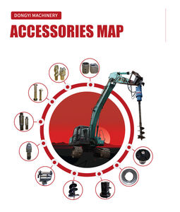 Accessori per Escavatori a Prezzi di Fabbrica, Trivella Pilota con Diametro Foro 1200-1600mm per Mini Escavatori da <span class=keywords><strong>2</strong></span>/5/6/20/40 Tonnellate - Product Image 5