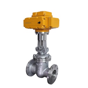 Vente de liquidation B2B COVNA : Vanne à soupape à flange DN50 en acier inoxydable avec actionneur électrique et commande motorisée multi-tours - Product Image 1