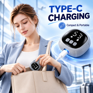 เครื่องนวดข้อมือ 3 in 1 EMS TENS พร้อมระบบทำความร้อน อุปกรณ์ดูแลมือแบบสวมใส่ได้ ชาร์จผ่าน USB เพื่อความสบายในทุกวัน - Product Image 3