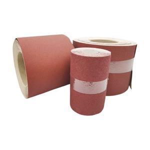 Rollos de Papel de Lija Abrasivo, Óxido de Aluminio Rojo, Duradero, Alta Dureza, Rollo de Papel de Lija OEM <span class=keywords><strong>para</strong></span> Pulir Metal, Grano 36 # -600 # - Product Image 2