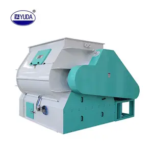 YUDA SSHJ Series 1 t/lote mezclador de alimentos para animales y aves de corral máquina mezcladora