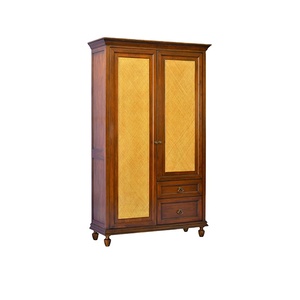 Armario Bellini Colonial de Madera de Caoba, Muebles de Dormitorio Modernos de Mediados de Siglo, Armario de Madera Sólida, Proveedor Mayorista OEM Personalizado - Product Image 1