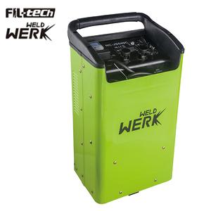 Arrancador Portátil para Camiones, <span class=keywords><strong>Cable</strong></span> de Puente 220, Carga Rápida y Eficiente, Cargador de Baterías de Coche 12V 24V con Ruedas y Asa - Product Image 4