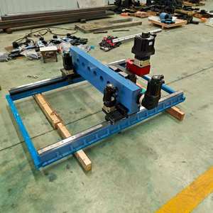 Fraiseuse portative à <span class=keywords><strong>portique</strong></span> de 1000 mm de déplacement, moteur servo 4,5 kW, robuste pour utilisation sur site dans le secteur éolien et minier - Product Image 1
