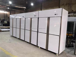 Réfrigérateur <span class=keywords><strong>ventilé</strong></span> commercial de meilleure qualité à prix réduit Réfrigérateur de cuisine commercial à quatre portes à vendre - Product Image 4