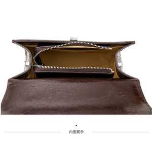 Nuevas Bolsas de Mensajero de Alta Calidad para Mujer, Bolsos de Mano de Cuero Genuino, Bolsos Cruzados, Bolsos de Hombro para Mujer, Bolsos Tote con Asa Superior - Product Image 6