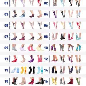 Calcetines Zonekki para Yoga, Antideslizantes, para Mujer, Ideales para Yoga, Pilates, Barre, <span class=keywords><strong>Ballet</strong></span> y Danza, <span class=keywords><strong>de</strong></span> China - Product Image 4