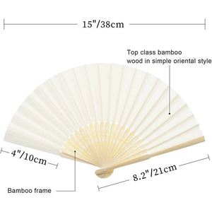 Abanico de Mano Ligero, Ideal para Bodas, Diseño Único y Personalizado - Product Image 2