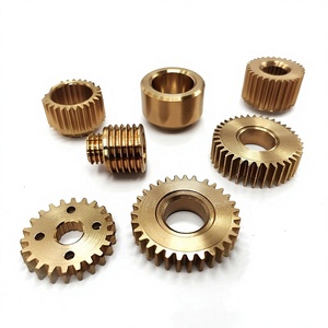 เหล็ก CNC/สเตนเลส/ทองเหลือง/ไนลอน/พลาสติก/ปอมเดือยเกลียวตรงเฟืองปีกนกหนอนที่กำหนดเอง M0.5 M1 M1.5 M2 M2.5 M3 M4 M6 M5 - Product Image 1