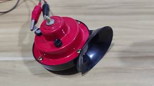 Fabricante de Bocinas para Autos: Venta al por Mayor de Bocinas Eléctricas de Doble Tono (Alto y Bajo) de 12V para Modificación de Motocicletas, Par de Bocinas. - Product Image 2